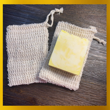Load image into Gallery viewer, Sisal Exfoliating Soap Saver Bag.
