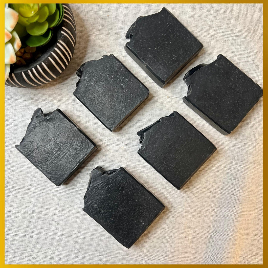 Detox Activated Charcoal and Tea Tree Essential Oil Natural Spa Soap Bar