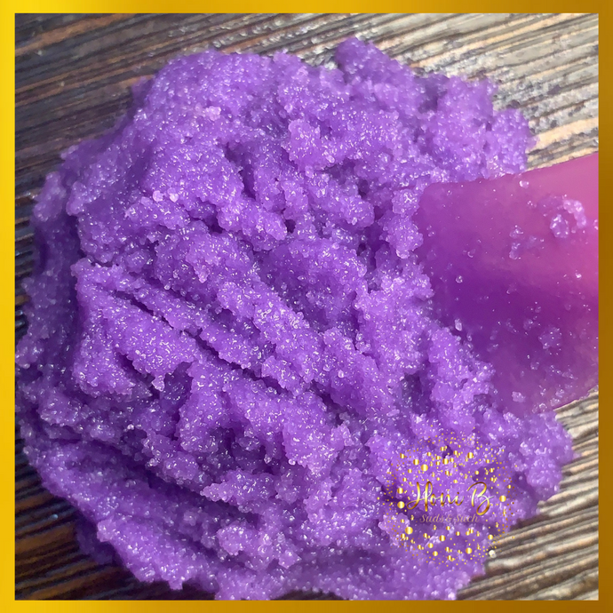 Black Raspberry Vanilla Sugar Scrub.