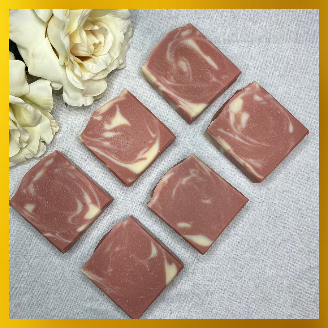 Rose Clay & Aloe Natural Spa Soap Bar Unscented